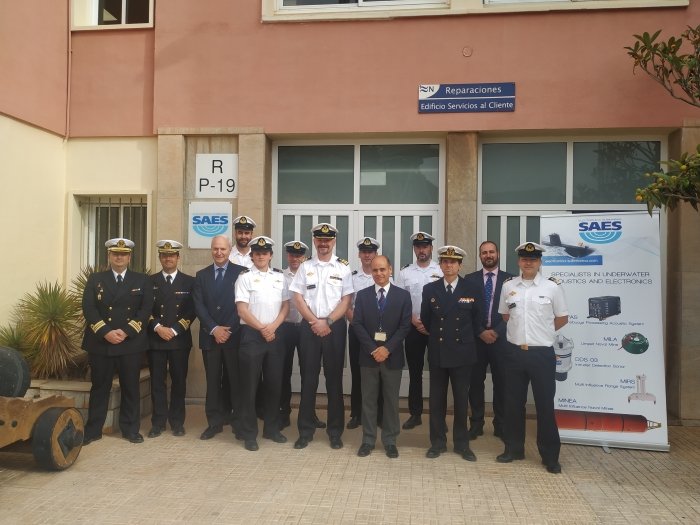 The Royal Norwegian Navy visits SAES