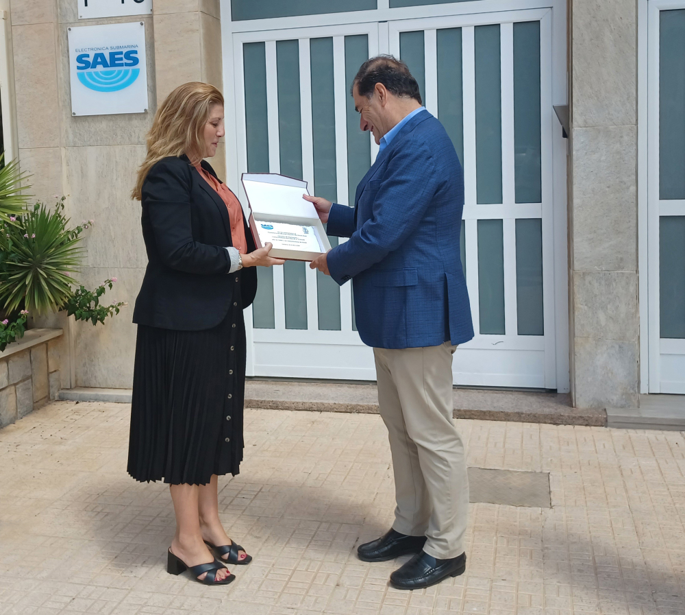 SAES receives the visit of ADIC