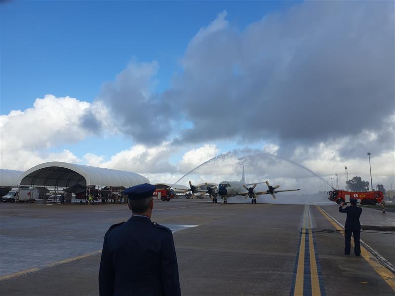 SAES bid farewell to the last P-3 Orion maritime patrol aircraft
