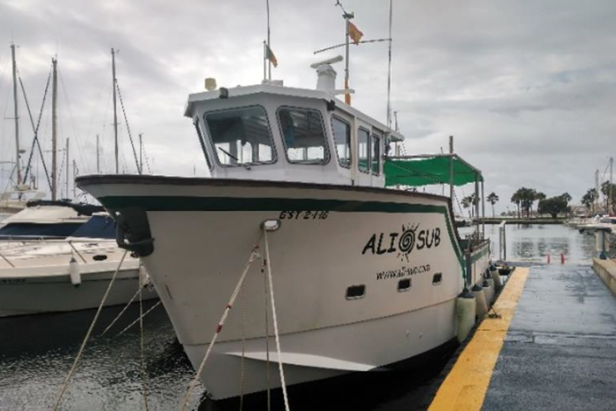 Imagen de uno de los barcos utilizados en el estudio