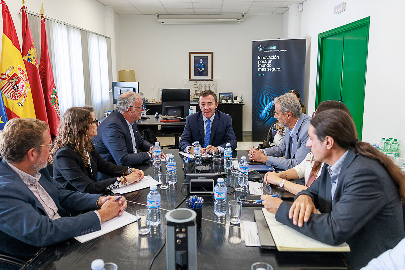 Navantia Chairman meets with SAES Chairman and the company's Management Committee