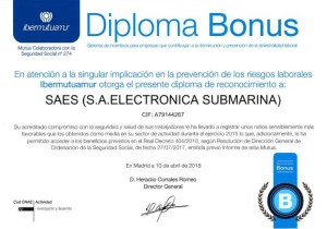 Diploma Bonus SAES